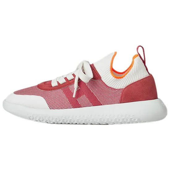 HERMES Crew Casual Shoes Women's Low-Top Pink