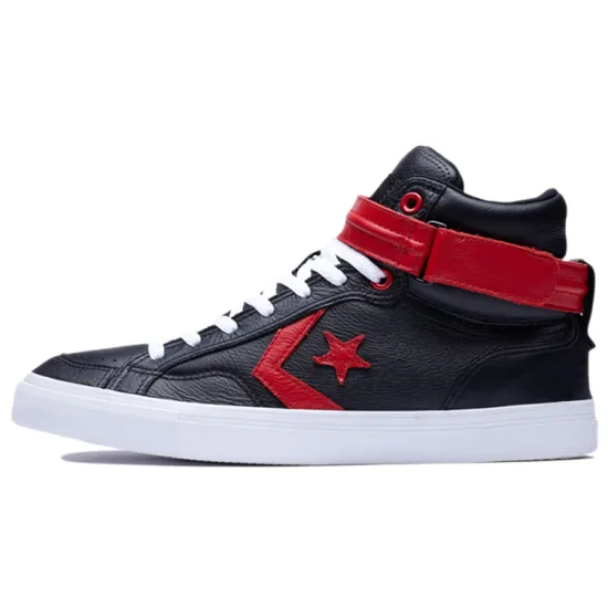 Converse Skateboarding Shoes Unisex Mid-top Black/Red