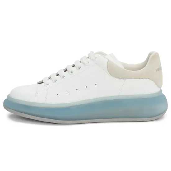 Alexander McQueen Oversized White Blue Sole