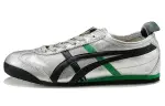 Onitsuka Tiger MEXICO 66 Casual Shoes Men's Low Top Silver/Gray/Green
