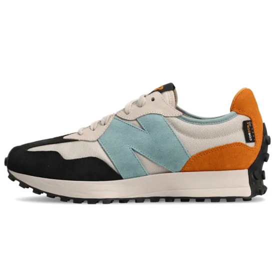 New Balance 327 Cordura Moonbeam Madras Orange