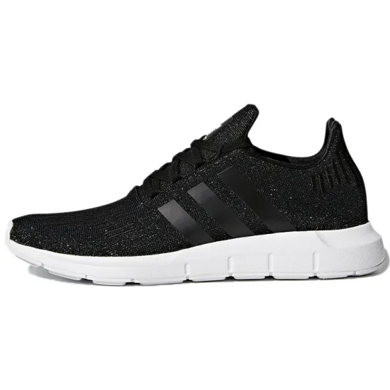 Adidas Originals Swift Run Running Shoes Women's Low-top Inky Black