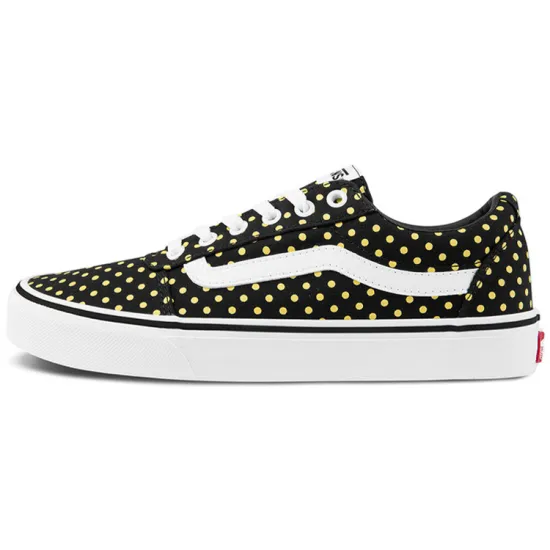 Vans Ward Skateboarding Shoes Women's Low-top Black/White