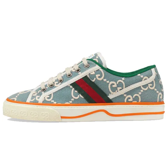 GUCCI Tennis 1977 Sneakers Light Blue Women's
