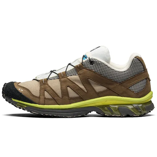 SALOMON Running Shoes Unisex Low-top Gray Rat Color