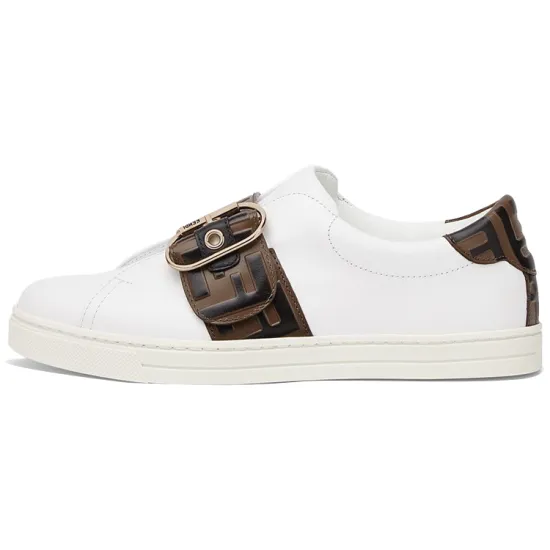 FENDI Maxi Buckle White Women's