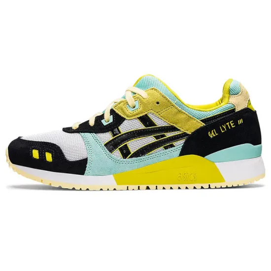 Asics Gel-Lyte III OG White Black Moss Green Blue