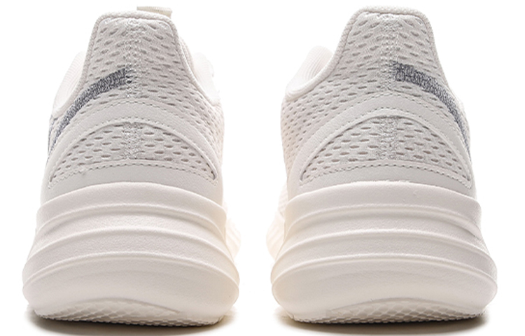 Anta Comfortable Breathable Coverage Slip Resistant Low top Running Shoes Men’s Ivory White