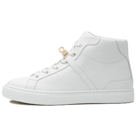 HERMES Daydream Skateboard Shoes Women's High-Top White