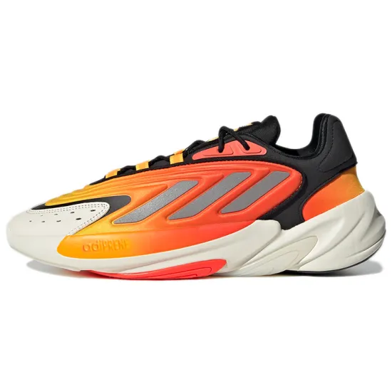Adidas Originals Ozelia Running Shoes Unisex Low-top Black/Orange/White