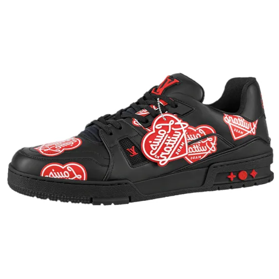 LOUIS VUITTON LV Trainer Nigo LV MADE Black