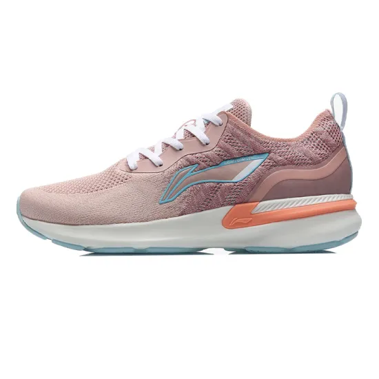 LINING Arashi Running Shoes Women's Low-Top Pink Blue