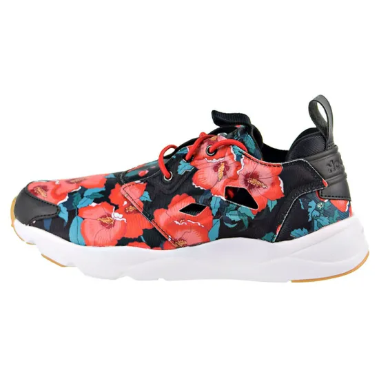 Reebok Furylite Fg Black Scarlet White Women's