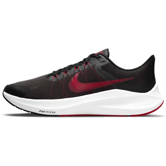Nike Zoom Winflo 8 Running Shoes Men Low-top Black/Red