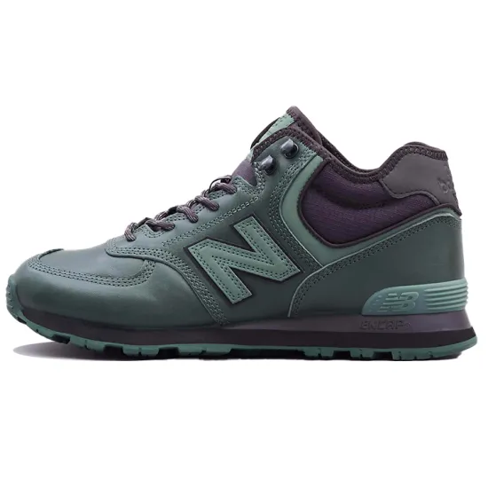 New Balance NB 574 Series Running Shoes Men Mid-top Vintage Green