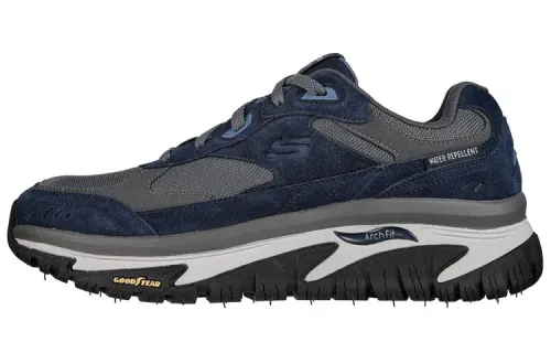 Skechers Arch Fit Casual Shoes Men's Low Top Blue