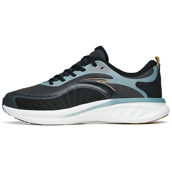ANTA Martian Foam Running Shoes Men Low-Top Castle Gray/Bullet Gray/Black