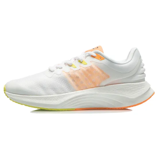 LINING YueYing Running Shoes Men Low-Top White Orange Color