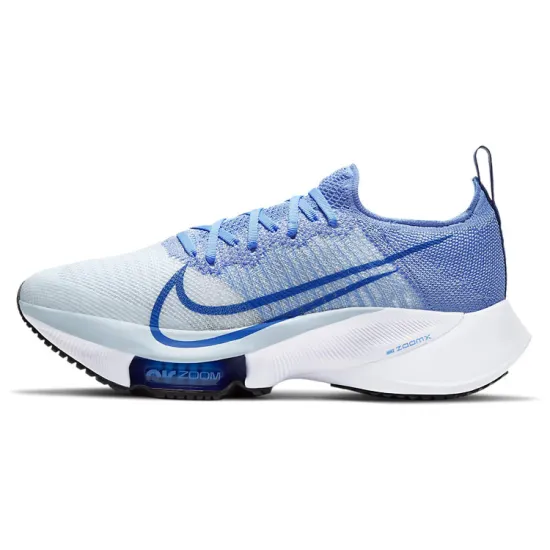 Nike Air Zoom Tempo NEXT% Flyknit 'Blue White' Women's