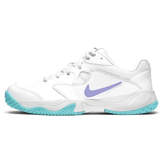 Nike Court Lite 2 Tennis Shoes Women's Low-top White/blue/purple