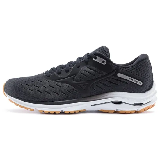 Mizuno Wave Rider 24 Super Wide 'Grey Black'