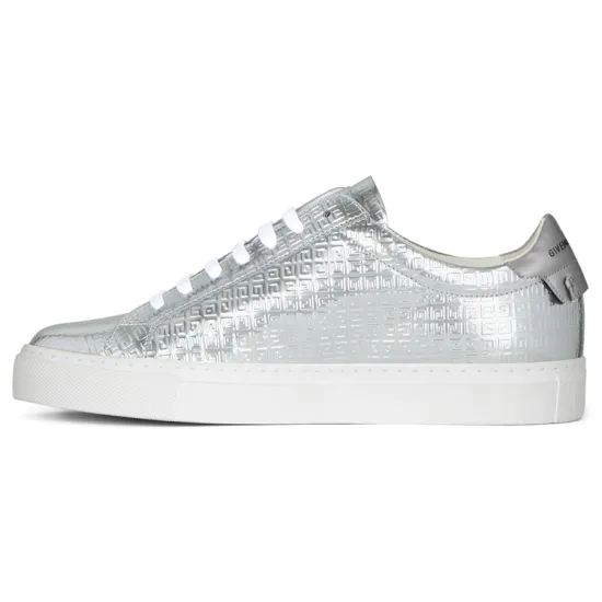 Givenchy Urban Skateboard Shoes Women's Low-Top Silver