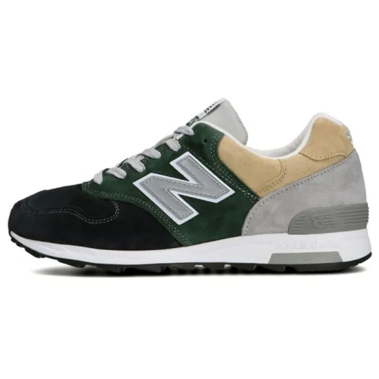 J.crew X New Balance NB 1400 Running Shoes Men Low-top Navy Blue/algae Green/gray/beach Yellow