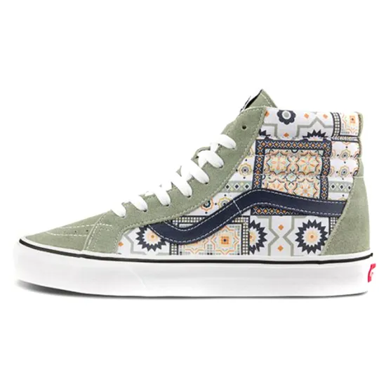 Vans Sk8-Hi Reissue Morocccan Tile Dark Khaki