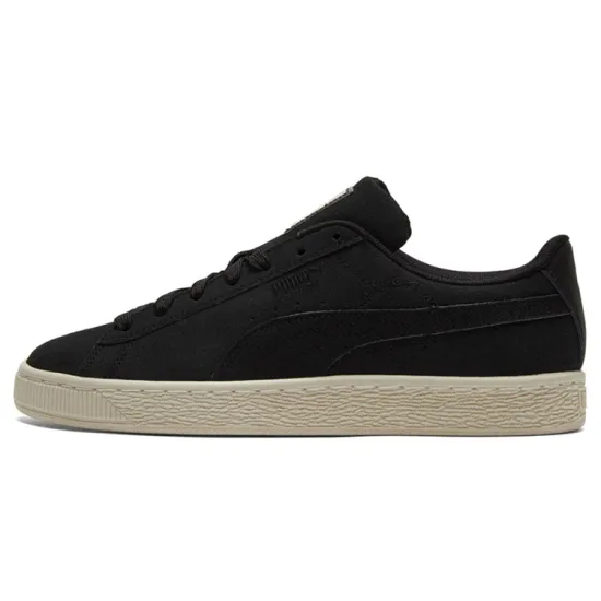 PUMA Unisex Suede Classic Low Top Sneakers Black
