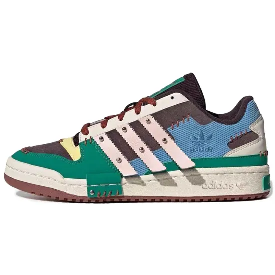 Adidas Forum Low Melting Sadness Patchwork White