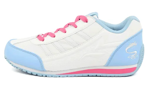 Li Ning Running Shoes Women's Low Top White/Blue
