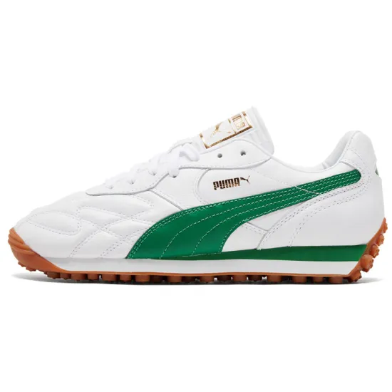 PUMA Running Shoes Unisex Low-top White/green