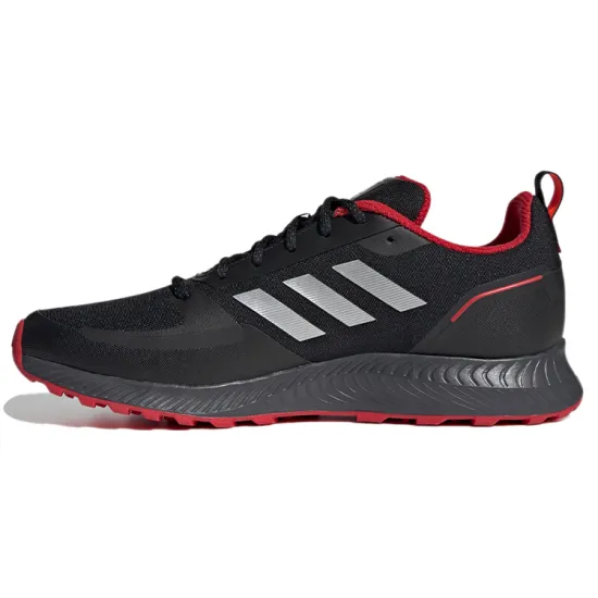 Adidas Neo Runfalcon 2.0 Running Shoes Men Low-Top Black/Red/Silver