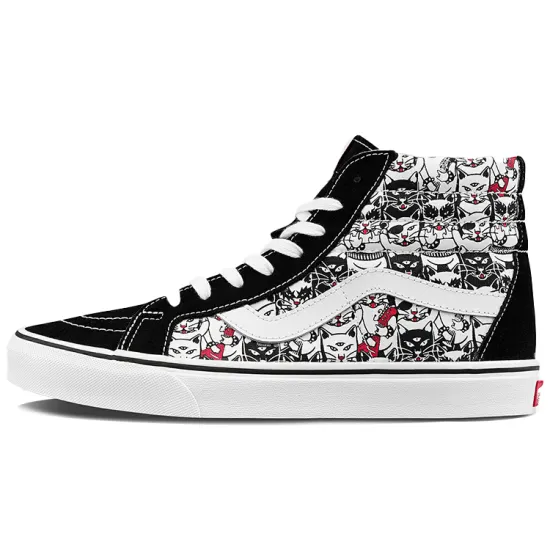 Sk8 Vans  Hi Reissue 'Metal Cats'