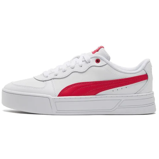 Puma Skye Skateboarding Shoes Women's Low-top White/powder