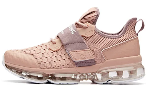 Anta Cushioning Slip Resistant Abrasion Resistant Breathable Low top Running Shoes Women's Pink