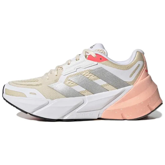 Adidas Adistar Running Shoes Women's Low-top Beige/Pink