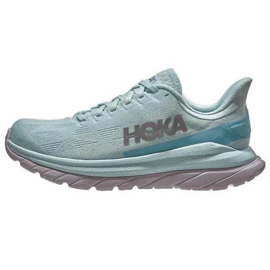 HOKA ONE ONE Mach 4 Running Shoes Women's Low-top Light Blue