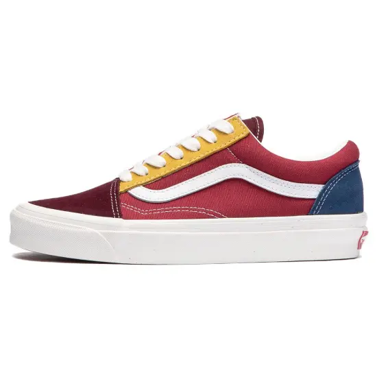 Vans Old Skool Skateboarding Shoes Unisex Low-top Red