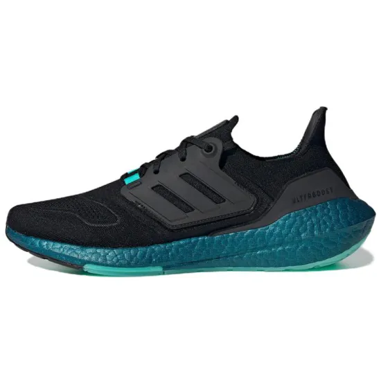 Adidas Ultra Boost 22 Core Black Mint Rush