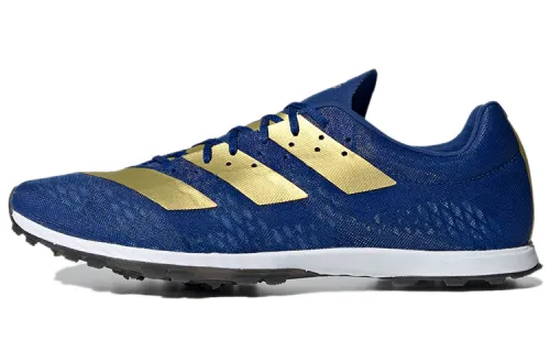 Adidas Adizero XC Sports Abrasion Resistant Low top Running Shoes Men's Blue