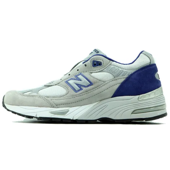 New Balance NB 991 Running Shoes Men Low-top Grey/Blue