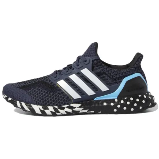 Adidas Ultra Boost 5.0 Dna Navy Black White Patterned Midsole