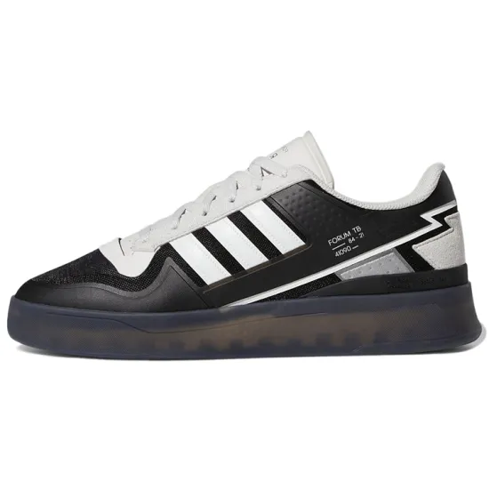 Adidas Originals FORUM Skateboard Shoes Unisex Low-top Black/white