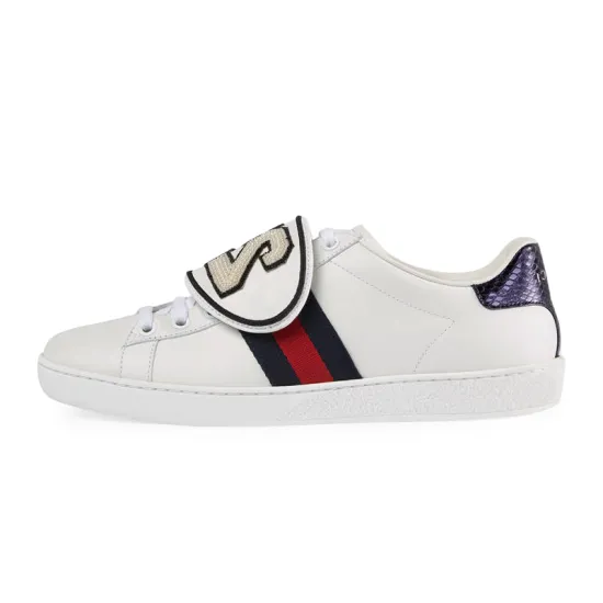 GUCCI Skateboard Shoes Women's Low-Top White