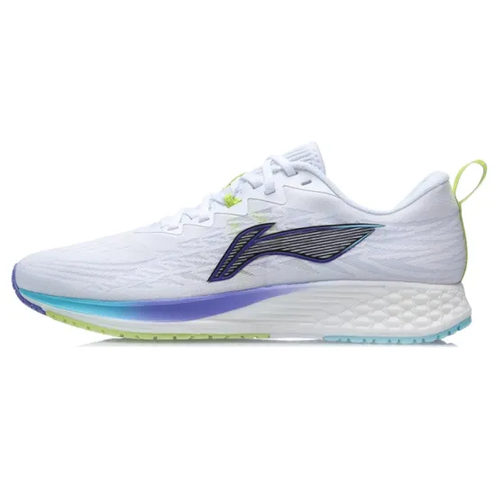 LINING Red Hare 4 Running Shoes Men Low-Top Blue/White Yellow