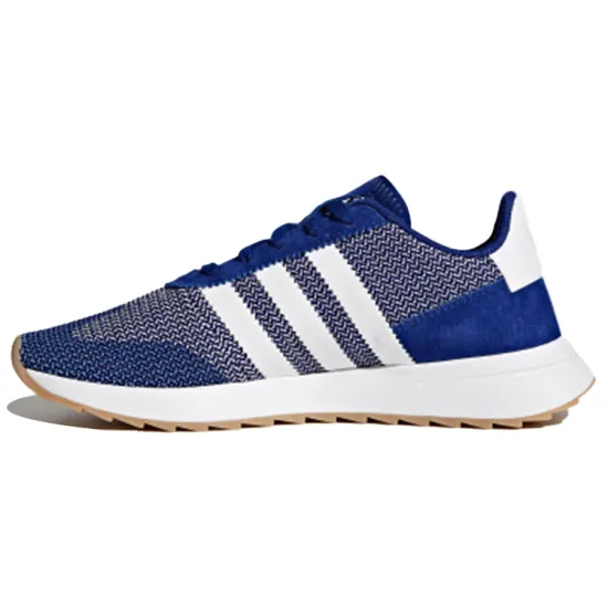 Adidas Originals Running Shoes Women's Low-top White/Royal Blue/Fern Green