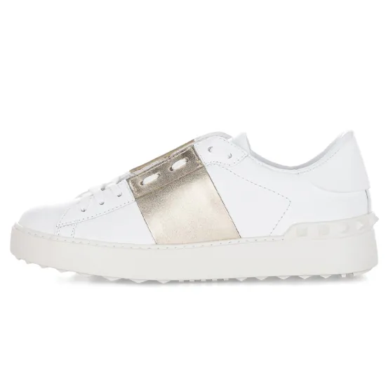 Valentino Open Low Top Casual Shoes Women's White