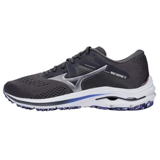 Mizuno Wave Inspire 17 Running Shoes 'Black Purple White'