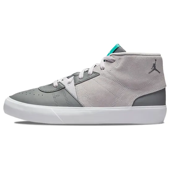 JORDAN Series Mid .03 Iris Whisper Smoke Grey Teal